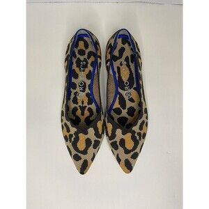 Rothy’s The Point Big Cat Pointed Toe Flat Slip On Shoes Size 10